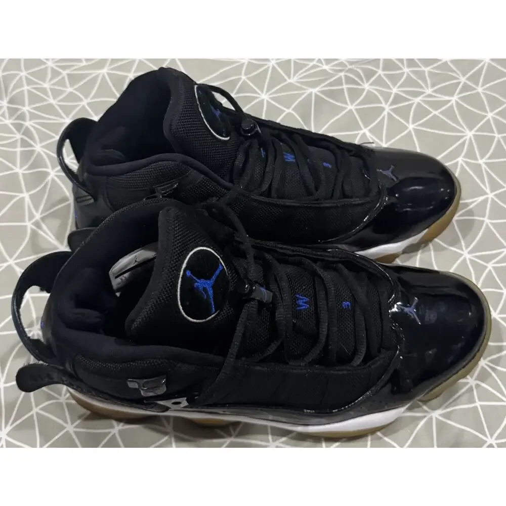Nike Air Jordan 6 Rings Space Jam Black Blue 322992-016 Men’s Size 9.5